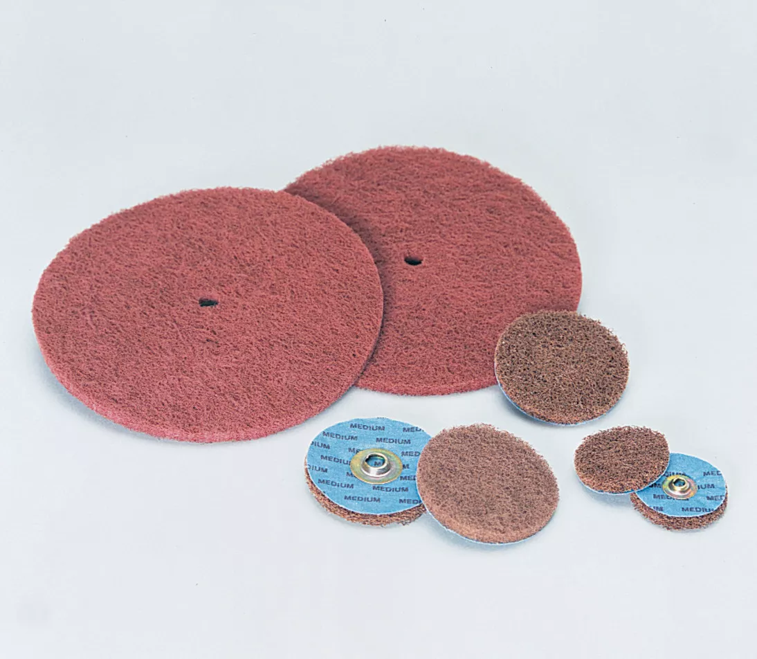Standard Abrasives™ Quick Change Surface Conditioning GP Disc, 840289,
A/O Very Fine, TR, BLu, 1-1/2 in, Q150S, 50/inner, 500/case