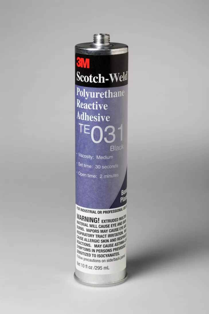 3M™ Scotch-Weld™ PUR Adhesive TE031, Black, 1/10 Gallon Cartidge, 5/case