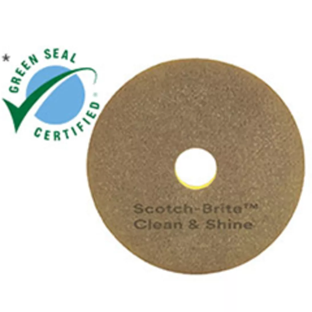 Scotch-Brite™ Clean & Shine Pad, 19 in, 5/Case