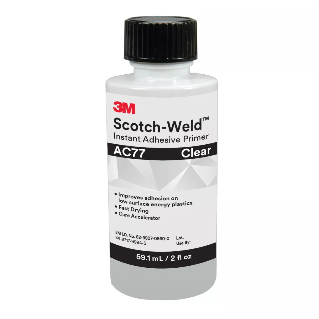 3M™ Scotch-Weld™ Instant Adhesive Primer AC77, Clear, 2 fl oz Bottle,
10/case