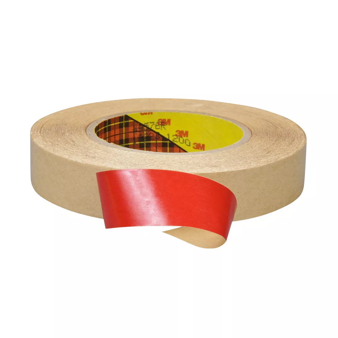 3M™ Double Coated Tape 9576R, Red, 2 in x 60 yd, 4 mil, 24 rolls per
case