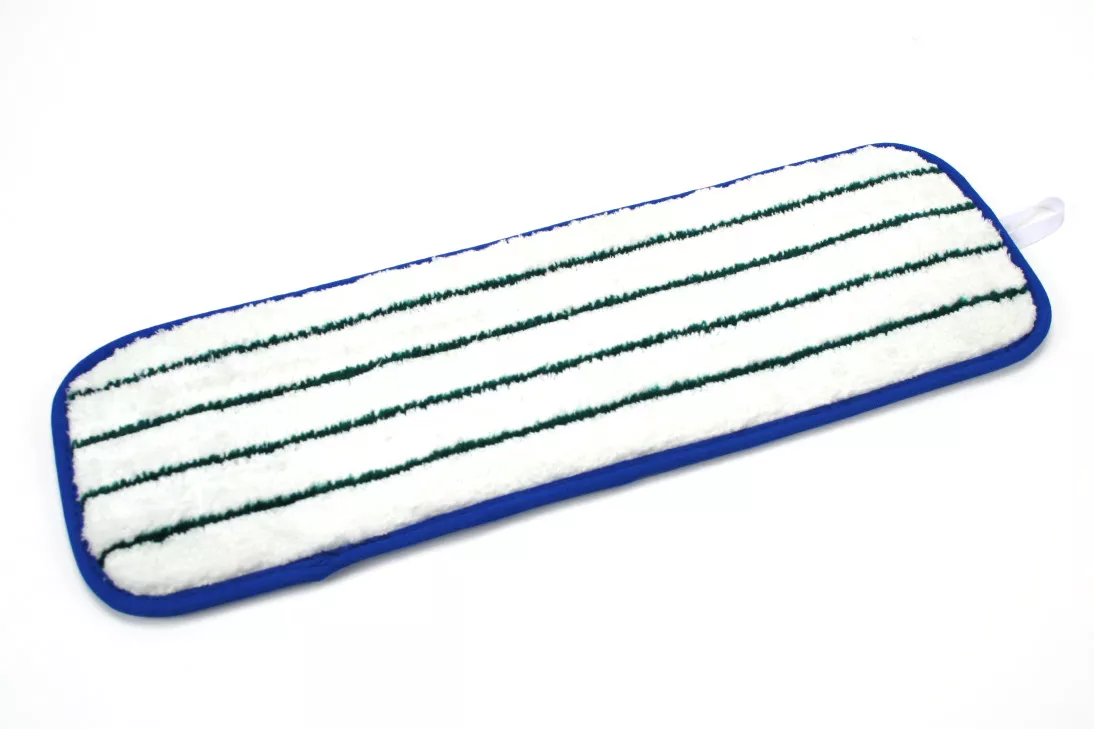 3M™ Easy Scrub Microfiber Flat Mop, Blue, 18 in, 10/Bag, 4 Bags/Case