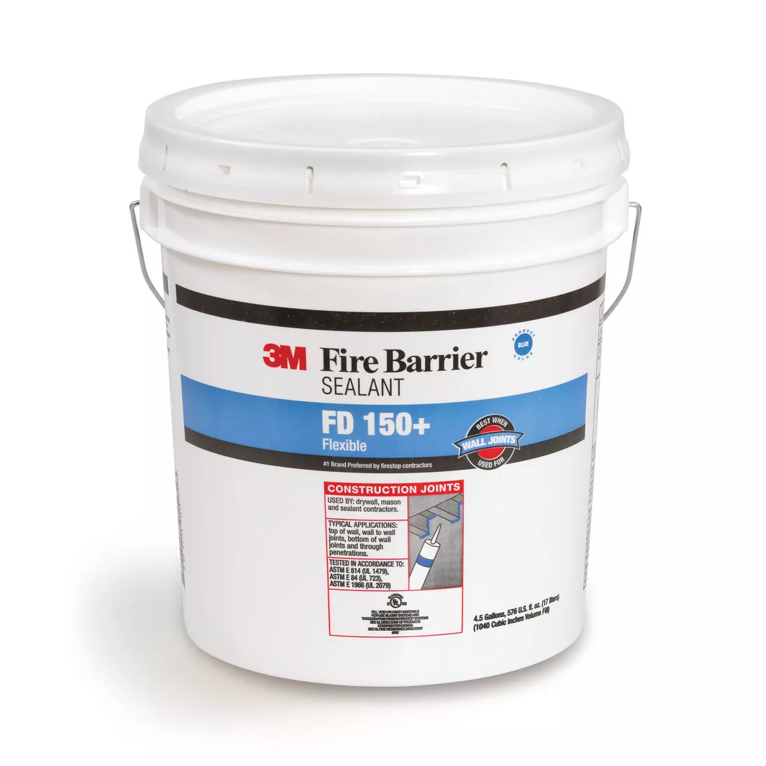 3M™ Fire Barrier Sealant FD 150+, Blue, 4.5 Gallon Drum (Pail)