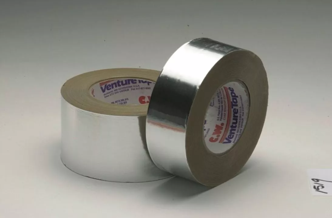 3M™ Venture Tape™ Aluminum Foil Tape 1519CW, Silver, 7 1/2 in x 420 yd,
5 mil, 1 roll per case