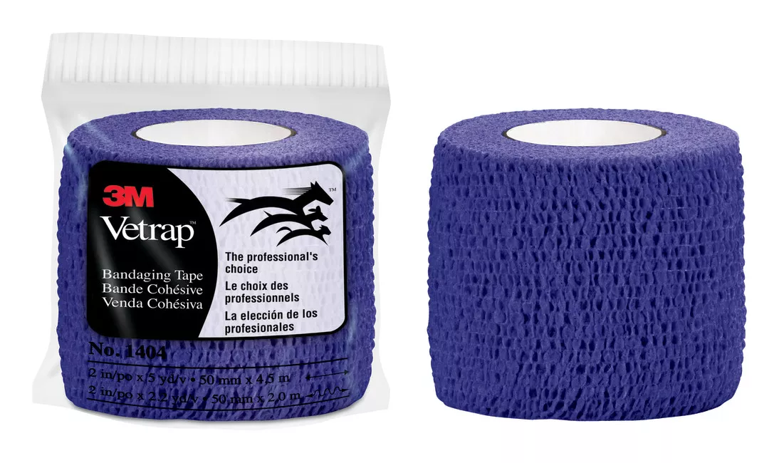 3M™ Vetrap™ Bandaging Tape, 1404PR Purple
