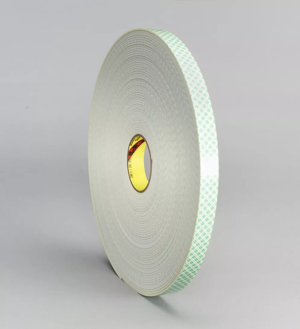 3M™ Double Coated Urethane Foam Tape 4008, Off White, 12 in x 36 yd, 125
mil, 1 roll per case