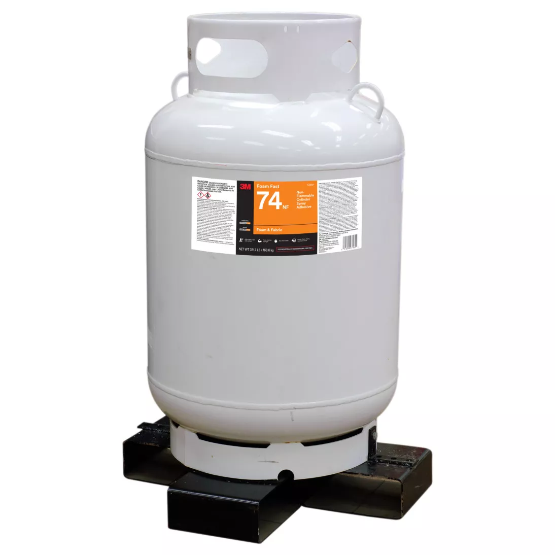 3M™ Foam Fast 74 Cylinder Spray Adhesive, Clear, Jumbo Cylinder (Net Wt
297 lb)