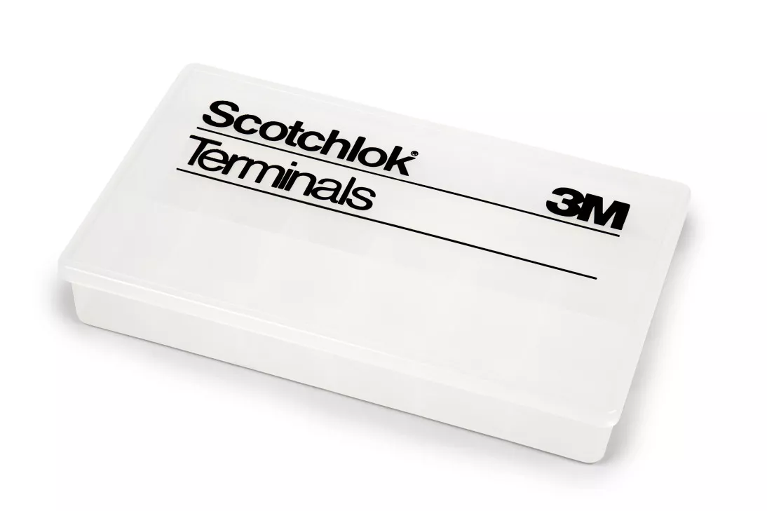 3M™ Scotchlok™ Plastic Empty Terminal Box, Clear, made of clear plastic