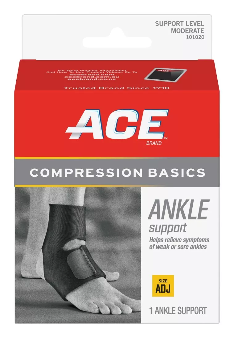 ACE™ Sport Basics Ankle Support 101020, Adjustable