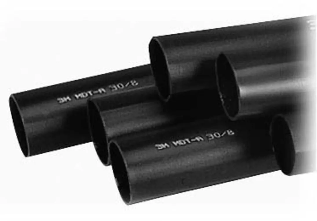 3M™ Multiple Wall Semi-Rigid Polyolefin Tubing MW, Black, 3/8 in, 48 in
length stick, 100 ft/Carton, 500 ft/Case