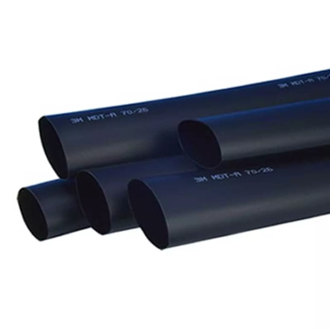 3M™ Medium-Duty Adhesive-Lined Polyolefin Heat Shrink Tube MDT 0800
Black 2-in pieces