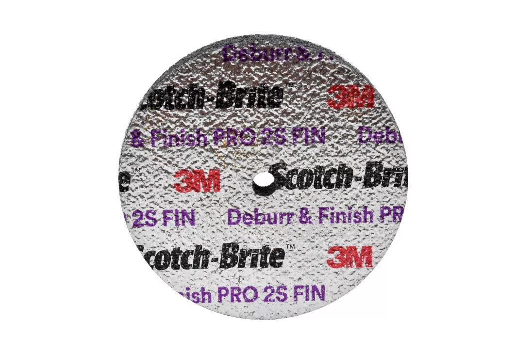Scotch-Brite™ Deburr and Finish PRO Unitized Wheel, DP-UW, 2S Fine, 2 in
x 1/2 in x 1/4 in, 30 ea/Case