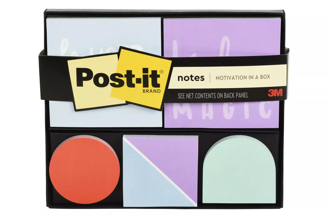 Post-it® Notes BOX-PLAYA, Assorted shapes