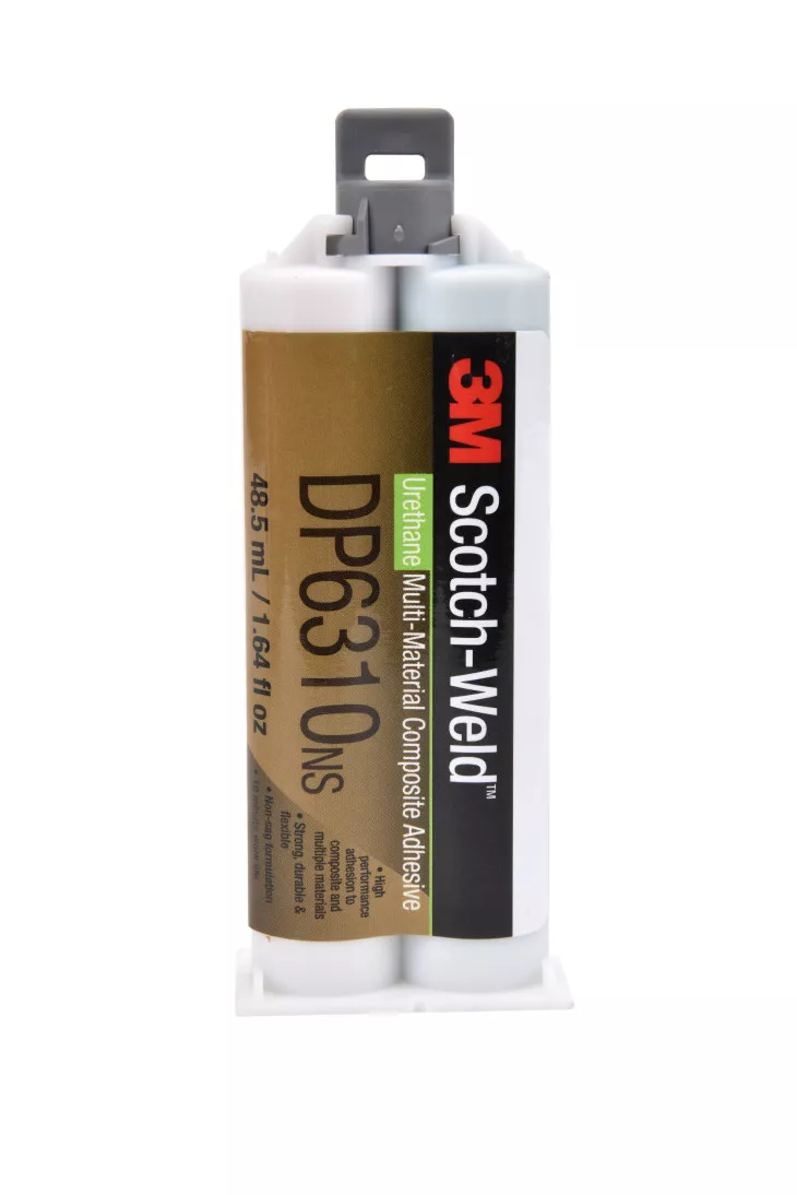 3M™ Scotch-Weld™ Multi-Material Composite Urethane Adhesive DP6310NS,
Green, 48.5 mL Duo-Pak, 12/case