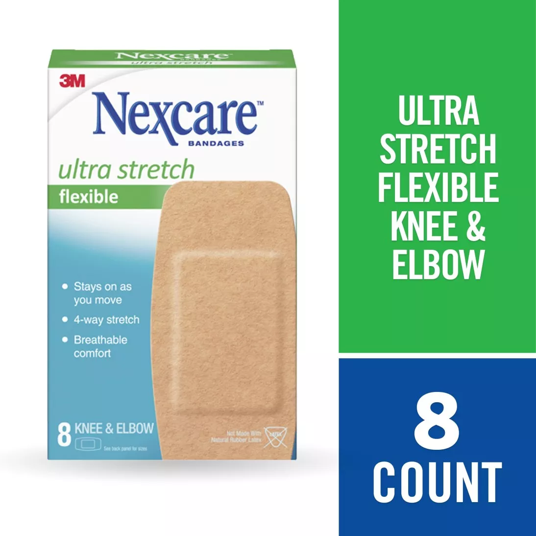 Nexcare™ Soft 'n Flex Bandages 571-08, 2 in x 4 in (50 mm x 101 mm)