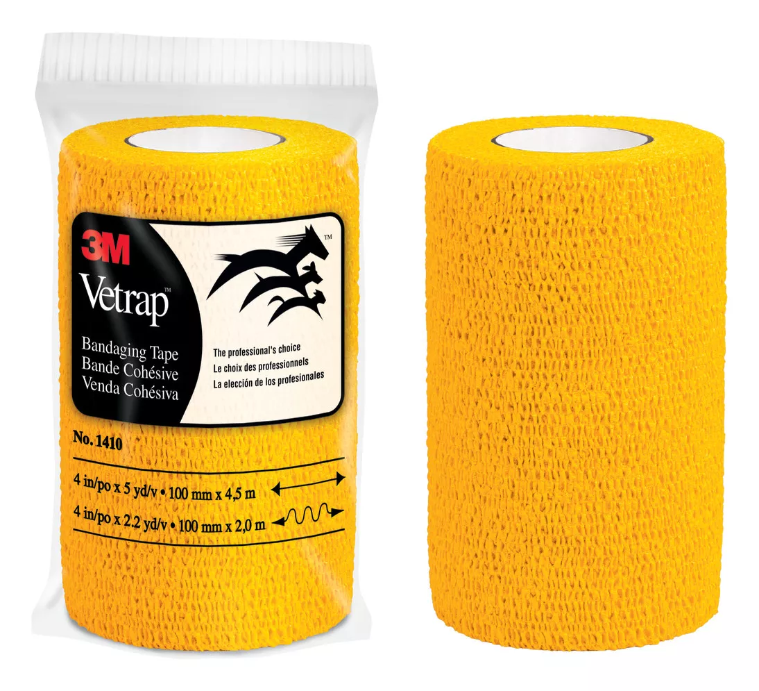 3M™ Vetrap™ Bandaging Tape Bulk Pack, 1410GD Bulk Gold