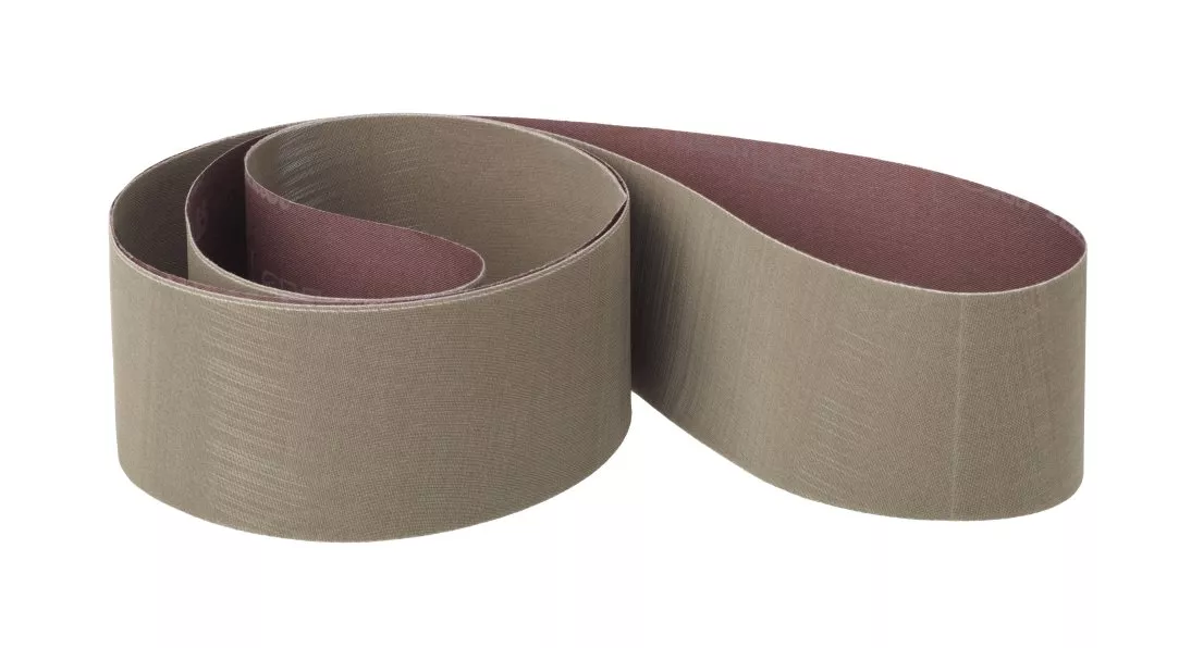 3M™ Trizact™ Cloth Belt 307EA, A16 JE-weight, 4 in x 132 in, Film-lok,
Full-flex, 50 ea/Case