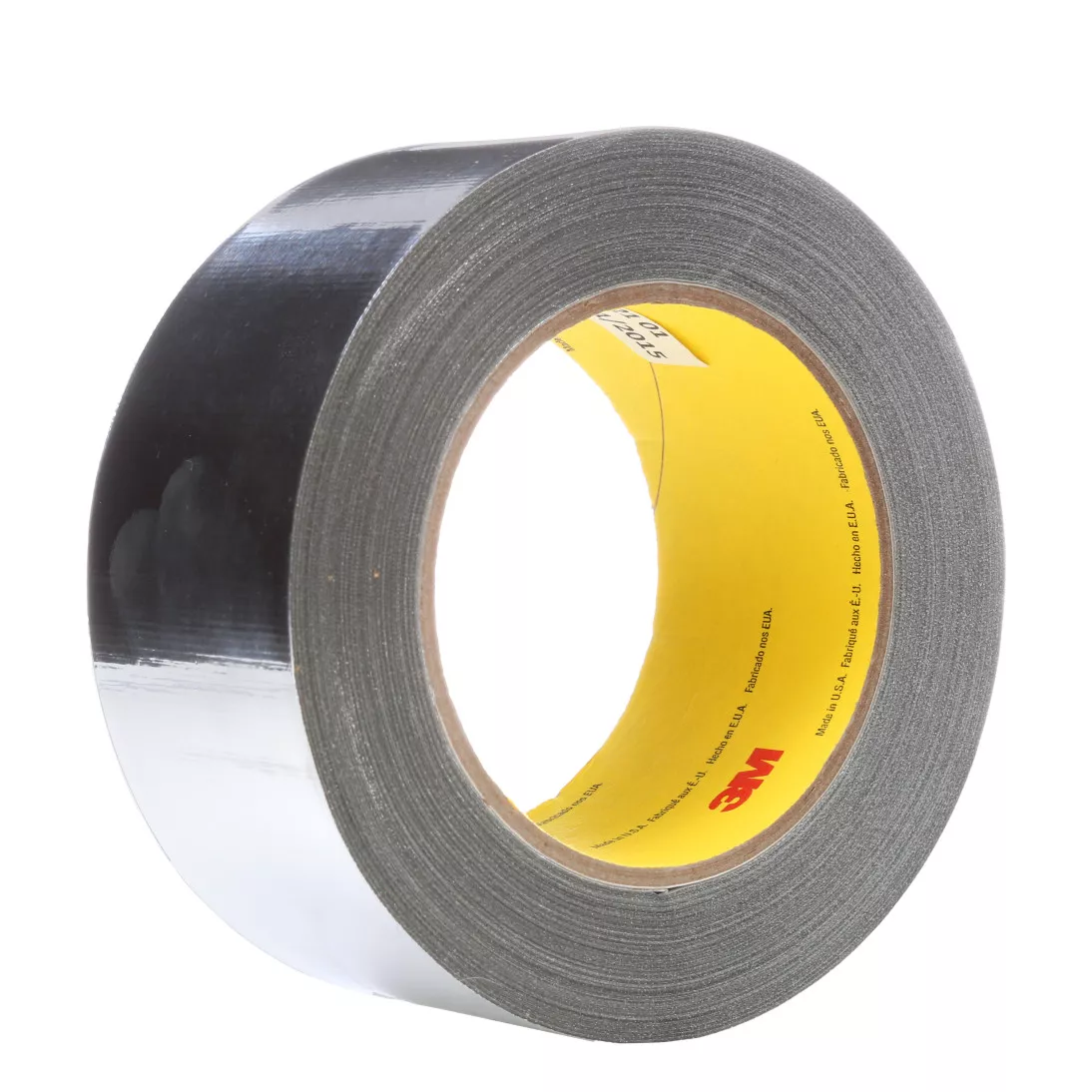 3M™ High Temperature Aluminum Foil Glass Cloth Tape 363, Silver, 2 in x
36 yd, 7.3 mil, 24 rolls per case
