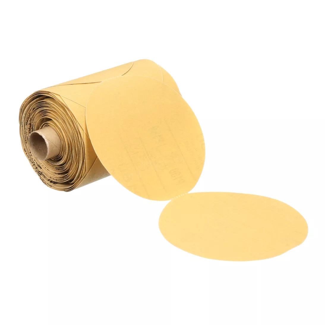 3M™ Stikit™ Gold Paper Disc Roll 216U, P400 A-weight, 3-1/2 in x NH, Die
350HH, 175 discs per roll
