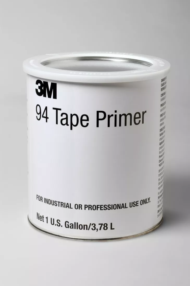3M™ Tape Primer 94, Light Yellow, 1 Gallon Drum (Can), 4 per case