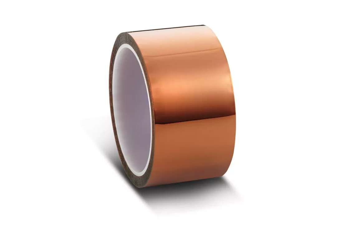 3M™ Polyimide Tape 8997, Light Amber, 4 in x 36 yd, 2.2 mil, 8 rolls per
case