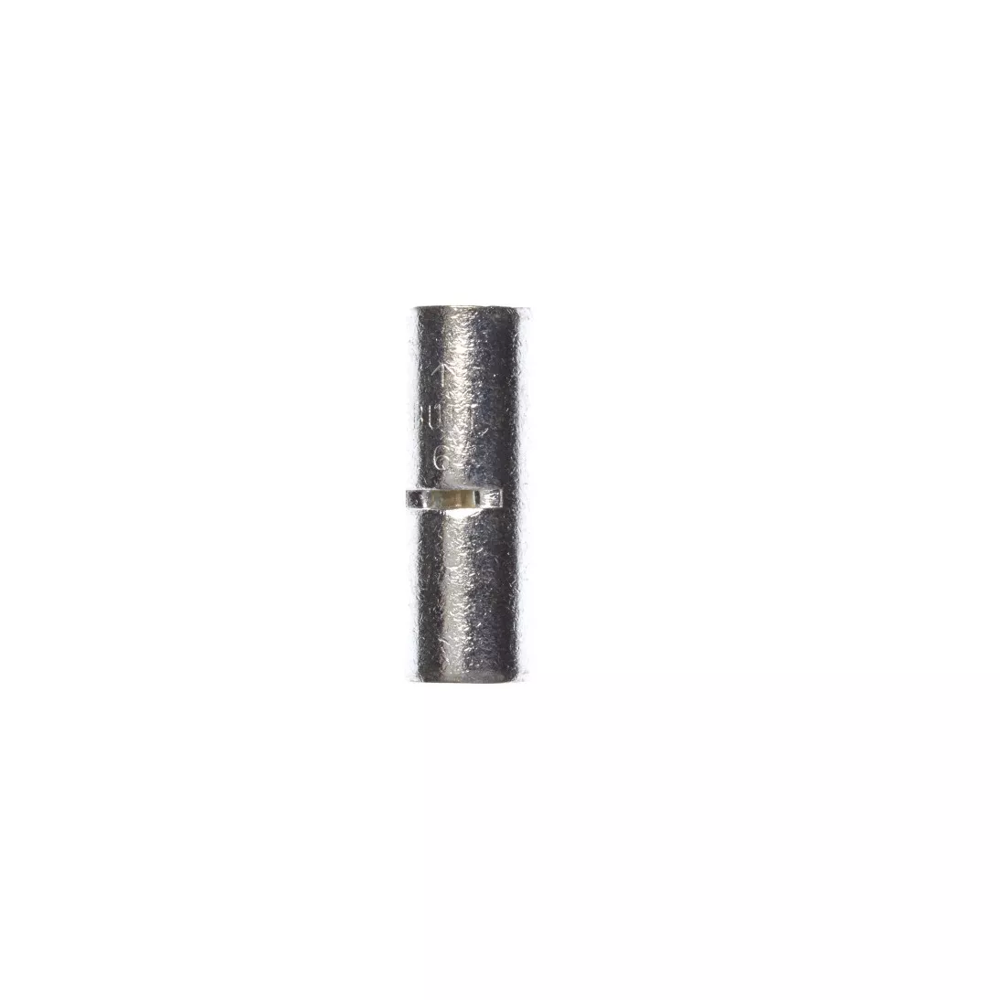 3M™ Scotchlok™ Butt Connector, Non-Insulated Brazed Seam M6BCK, 6 AWG,
built-in wire stop for correct positioning, 200/Case