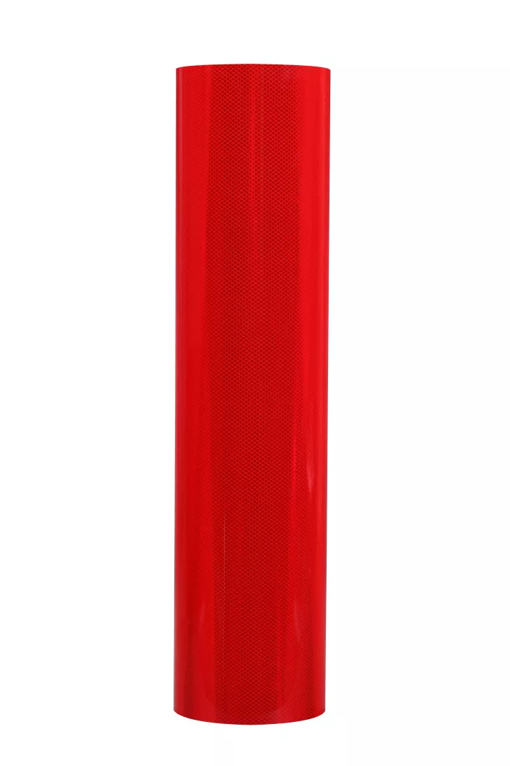 3M™ Diamond Grade™ VIP Reflective Sheeting 3992. Red, 24 in x 50 yd