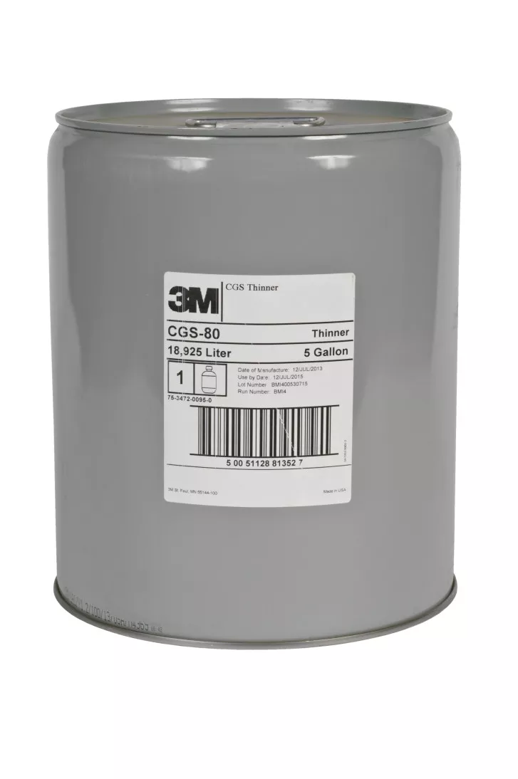 3M™ Thinner CGS-80B, 5 Gallon Container