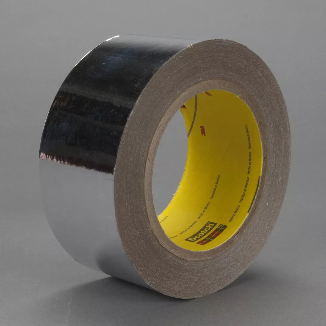 3M™ Metalized Film Tape 8437, Silver, 2 in x 72 yd, 2.1 mil, 24 rolls per case