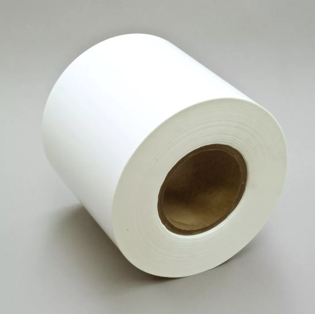 3M™ Thermal Transfer Label Material 7815, White Polyester Matte, 4.5 in
x 1668 ft, 1 roll per case