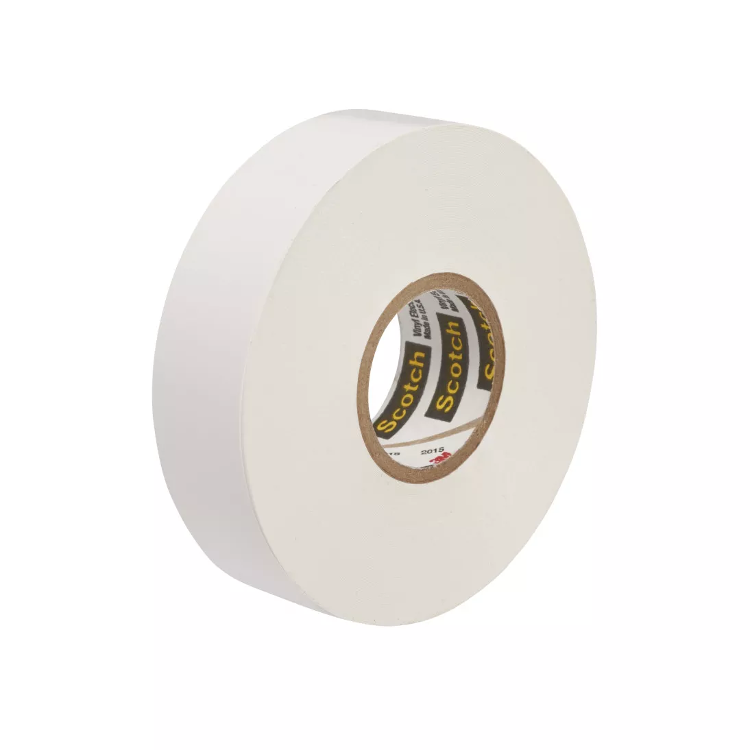 Scotch® Vinyl Color Coding Electrical Tape 35, 2 in x 36 yd, 1 in Core,
White, 1 roll/carton, 25 rolls/Case