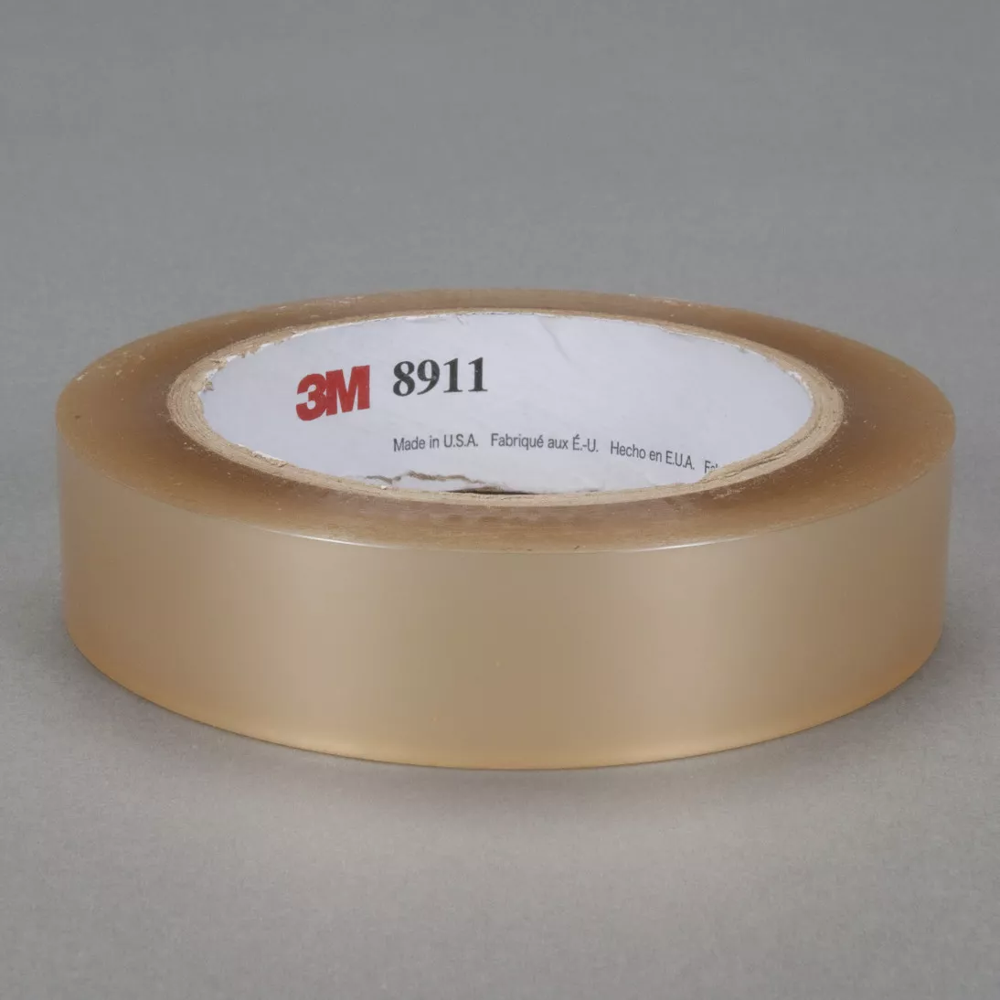 3M™ Polyester Tape 8911, Transparent, 24 in x 72 yd, 2.3 mil, 1 roll per
case