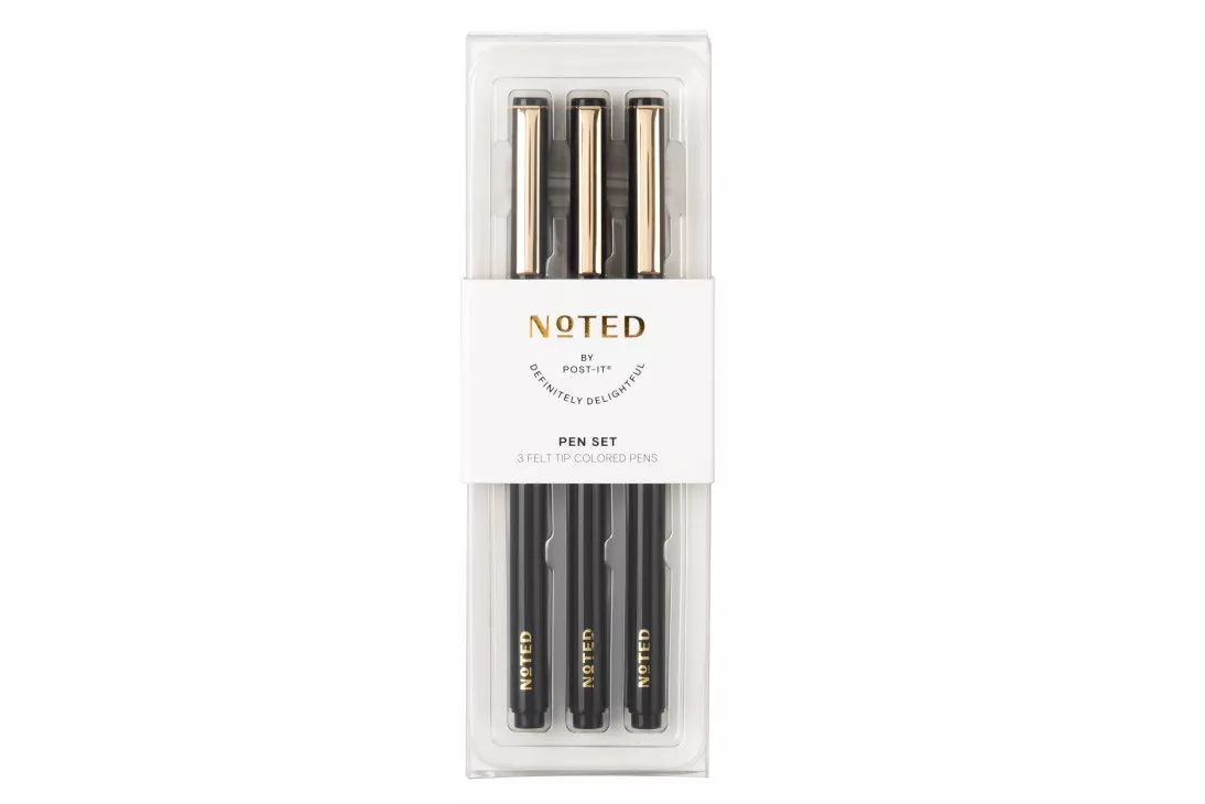 Post-it® Pens NTD5-PEN-BK, 3 Pack