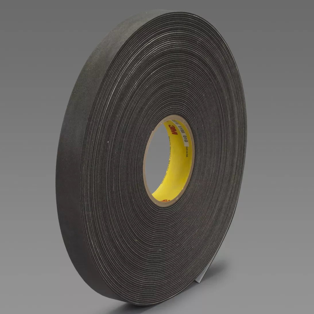 3M™ Vinyl Foam Tape 4726, Black, 46 in x 36 yd, 62 mil, 1 roll per case