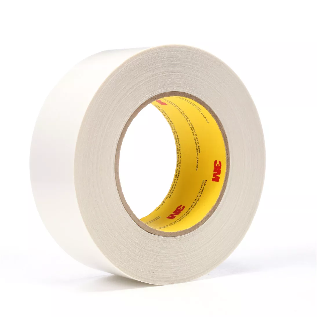 3M™ Double Coated Tape 9737, Clear, 48 mm x 55 m, 3.5 mil, 24 rolls per
case