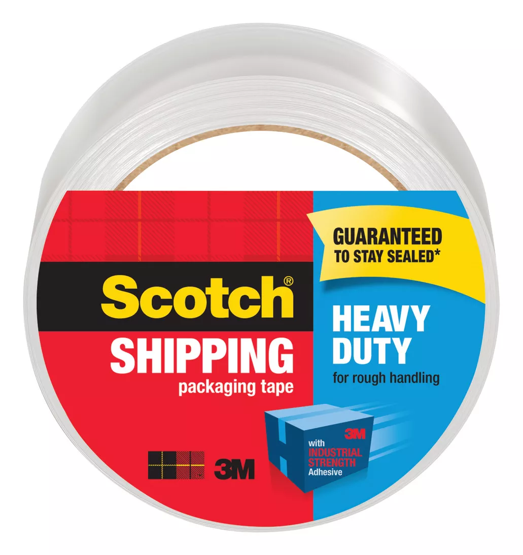 Scotch® Heavy Duty Shipping Packaging Tape, 3850-60, 1.88 in x 65.6 yd
(48 mm x 60 m)