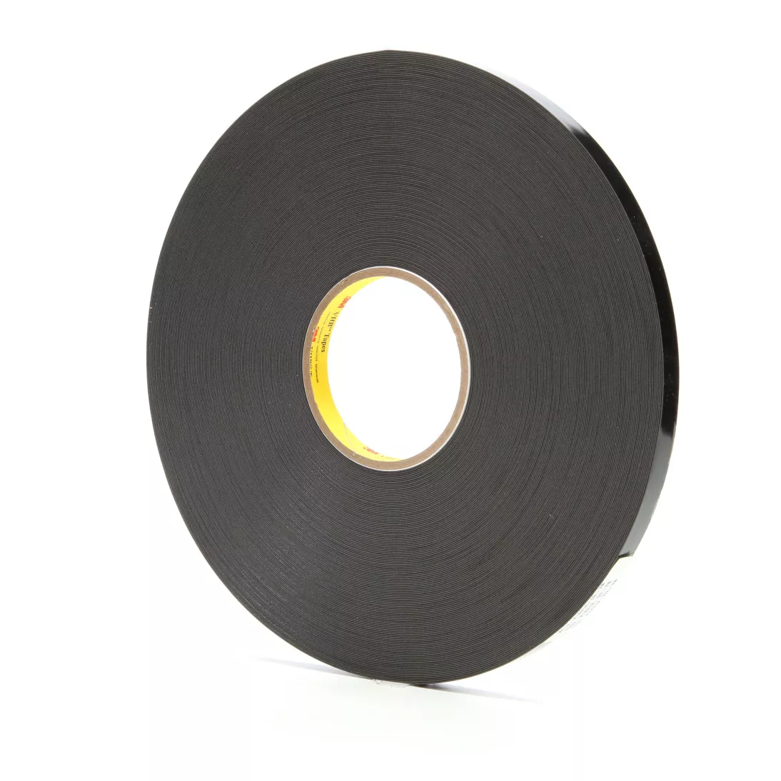 3M™ VHB™ Tape 4929, Black, 1/2 in x 72 yd, 25 mil, 18 rolls per case