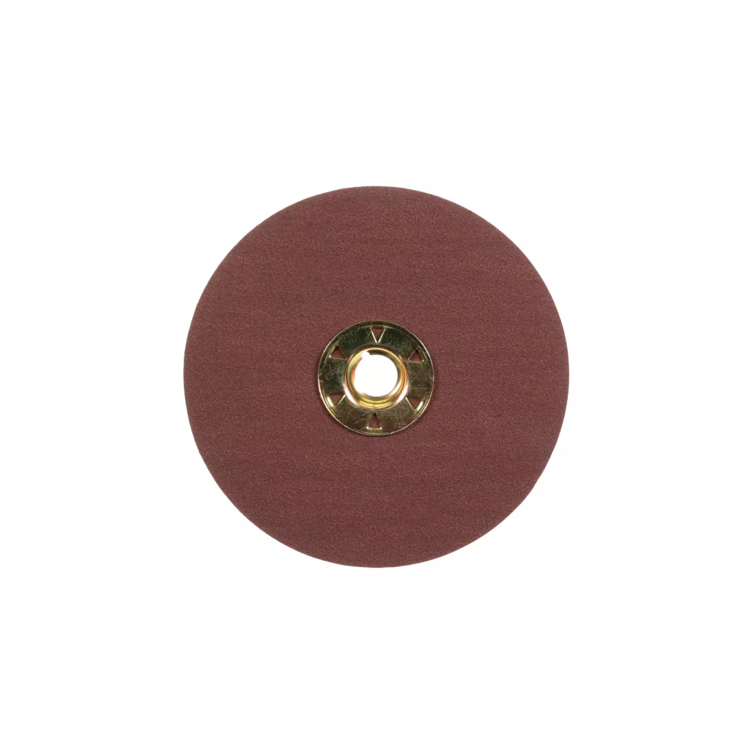 Standard Abrasives™ Quick Change Aluminum Oxide Resin Fiber Disc,
531108, 120, TSM, Brown, 5 in, Die QS500XM, 25/inner, 100/case