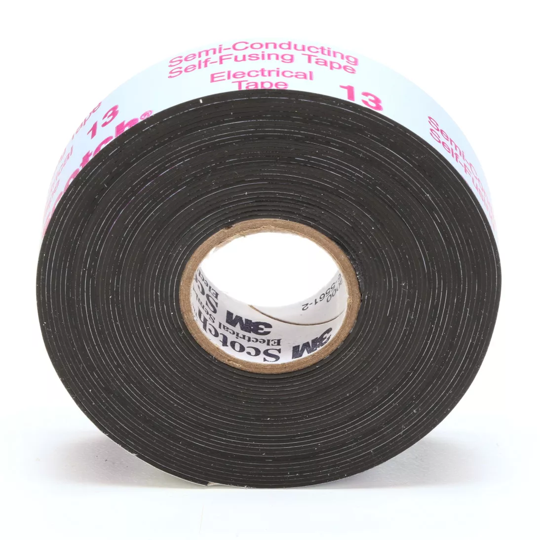 Scotch® Electrical Semi-Conducting Tape 13, 3/4 in x 15 ft, Printed,
Black, 50 rolls/Case, BULK