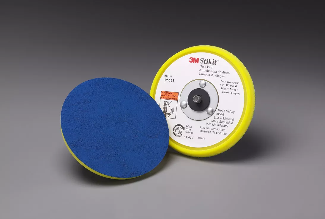 3M™ Stikit™ Low Profile Disc Pad, 28817, Extra Firm, 5 in x 3/8 in x
5/16 in, 24 external, 10 ea/Case