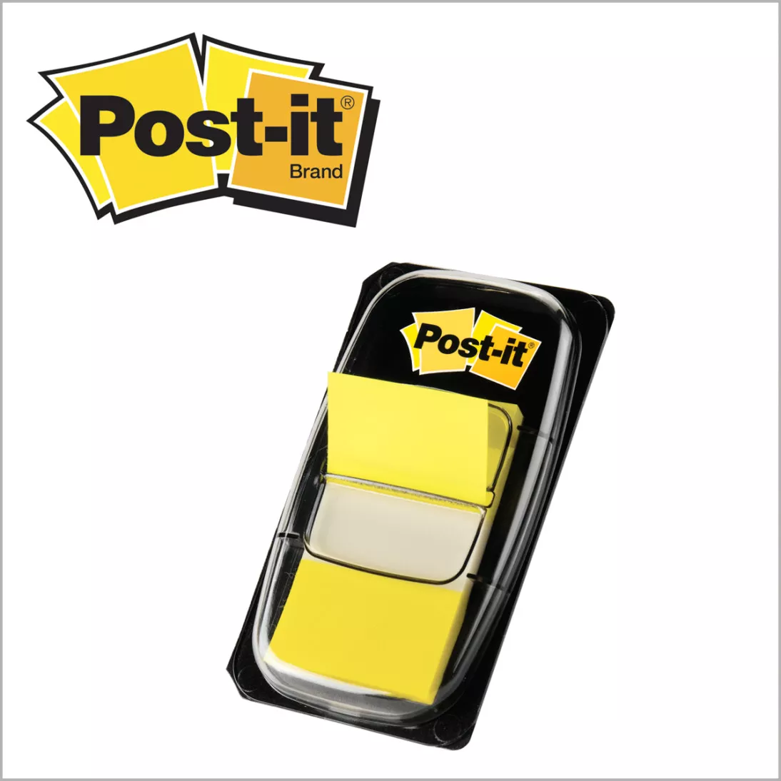 Post-it® Flags 680-YW12, 1 in. x 1.7 in. (25.4 mm x 43.2 mm) Canary
Yellow 12 disp/box 4 bx/cs