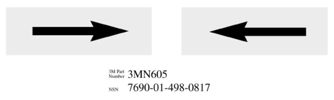 3M™ Diamond Grade™ Damage Control Pipe Sign 3MN605DG, 