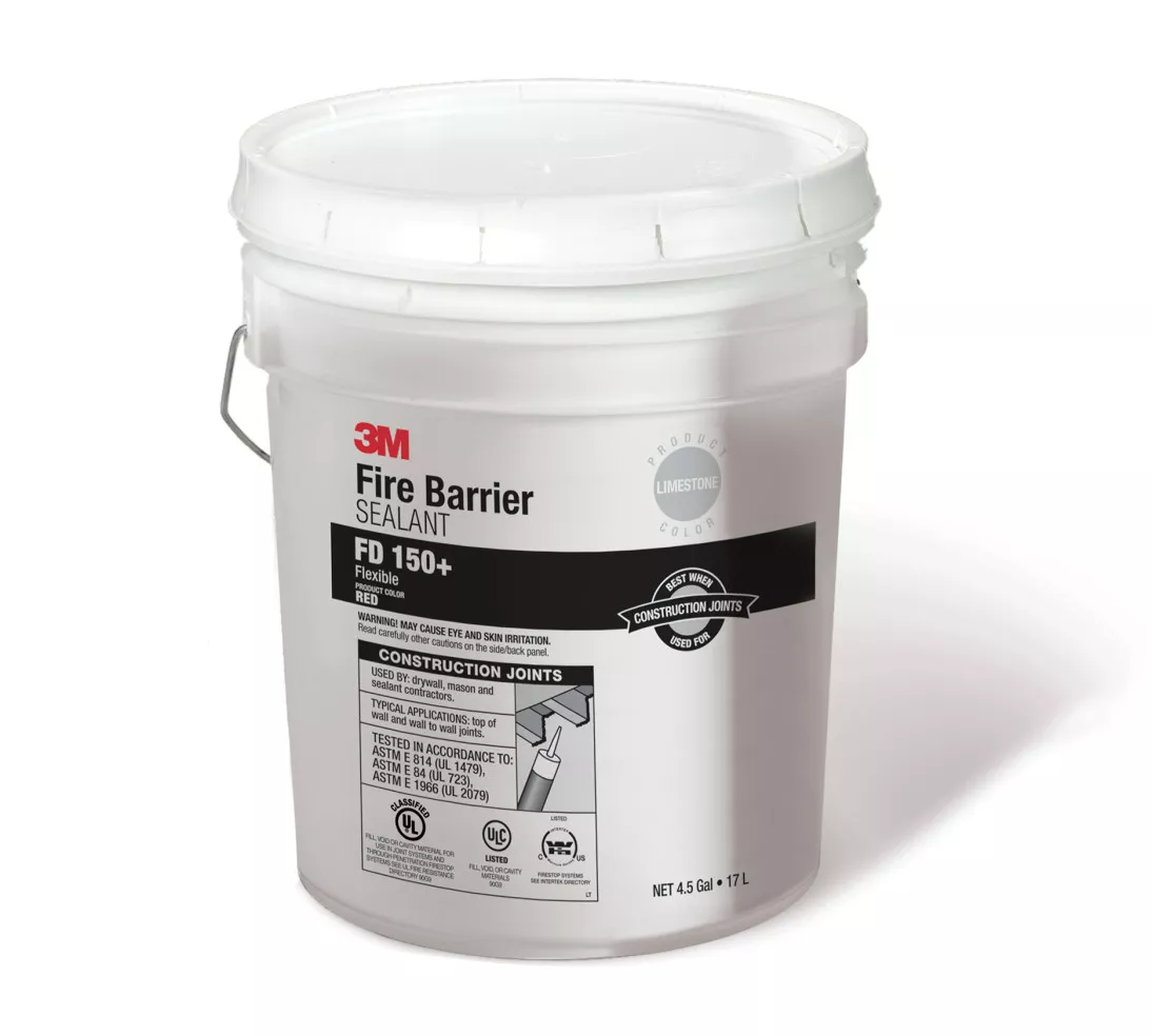3M™ Fire Barrier Sealant FD 150+, Limestone, 4.5 Gallon Drum (Pail)
