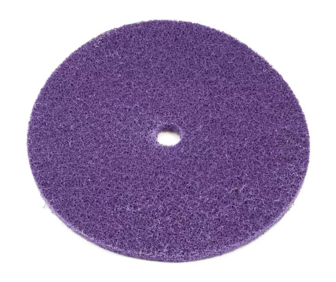 Scotch-Brite™ HS Blend and Finish Disc, BF-DC, A/O Very Fine, 12 in x
1-1/4 in, 25 ea/Case, Restricted