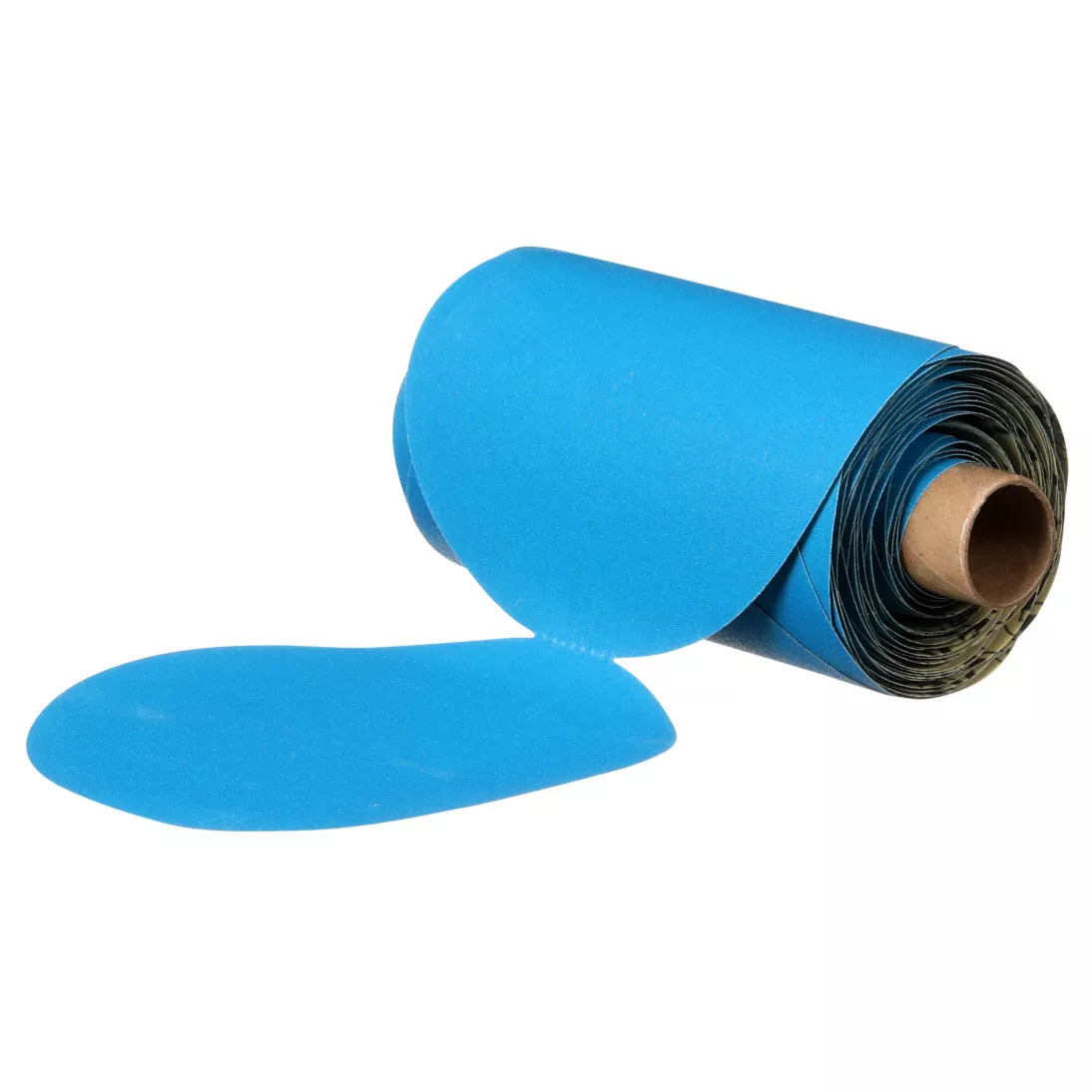 3M™ Stikit™ Blue Abrasive Disc Roll, 36269, 5 in, 220 grade, No Hole, 100 discs per roll, 5 rolls per case