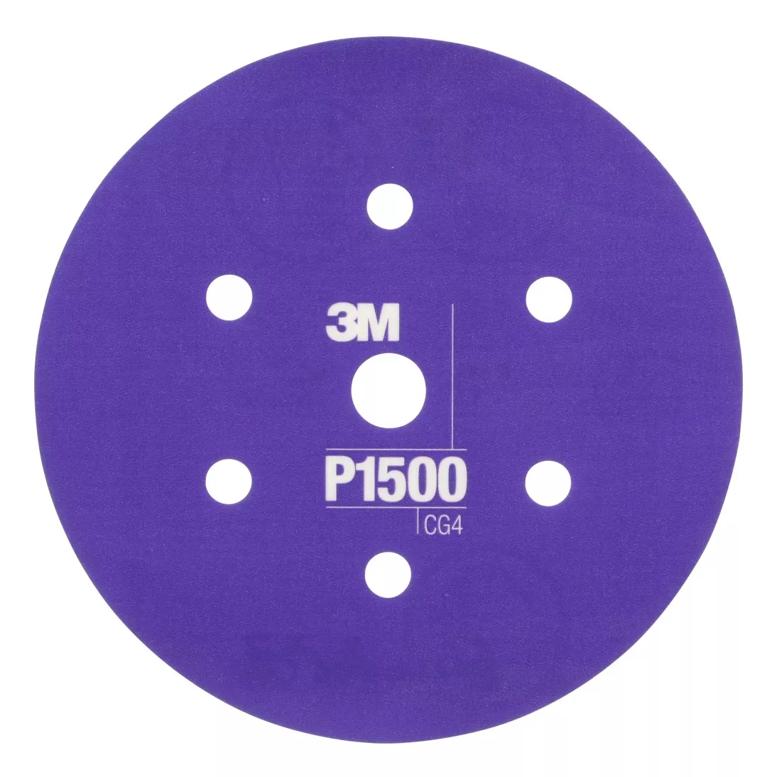 3M™ Hookit™ Flexible Abrasive Disc 270J, 34409, 6 in, Dust Free, P1500,
25 disc per carton, 5 cartons per case