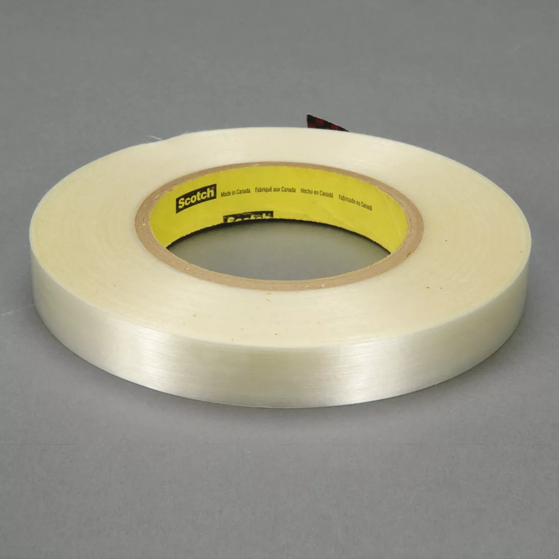 Scotch® Filament Tape 8809, Clear, 24 mm x 660 m, 7.7 mil, 6 rolls per
case, Restricted