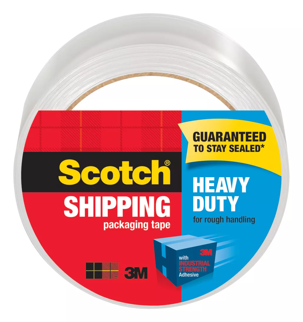 Scotch® Heavy Duty Shipping Packaging Tape 3850-DC, 1.88 in x 54.6 yd
(48 mm x 50 m)