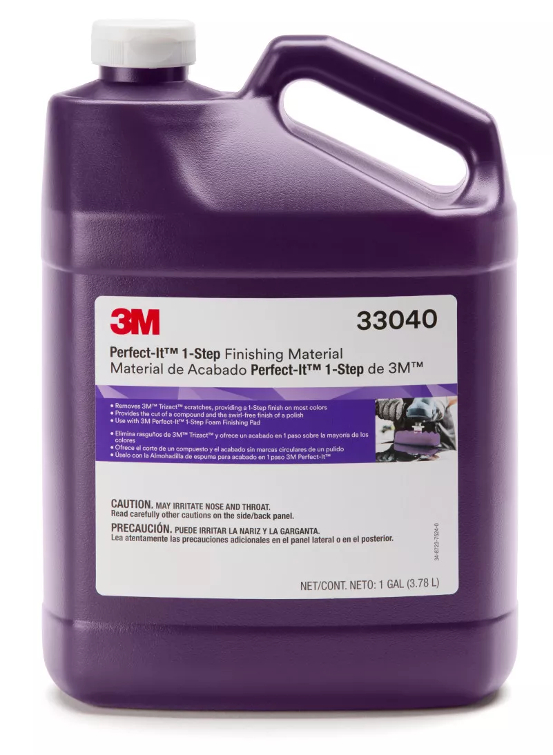 3M™ Perfect-It™ 1-Step Finishing Material, 33040, 1 gal, 4 per case
