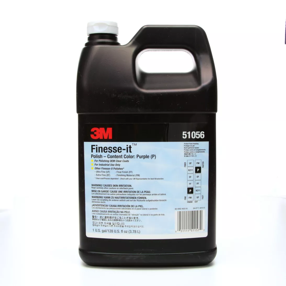 3M™ Finesse-it™ Polish - Purple, 51056, Gallon, 4 ea/Case
